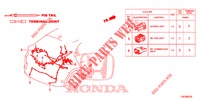 CONNETTORE ELETTRICO (ARRIERE) per Honda CIVIC DIESEL 2.2 EXECUTIVE 5 Porte 6 velocità manuale 2012