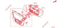 CONTROLLO RISCALDATORE (LH) per Honda CIVIC DIESEL 2.2 EXECUTIVE 5 Porte 6 velocità manuale 2012