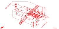 COPERTURA MOTORE (DIESEL) (2.2L) per Honda CIVIC DIESEL 2.2 EXECUTIVE 5 Porte 6 velocità manuale 2012