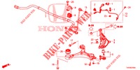 GIUNTO ANTERIORE  per Honda CIVIC DIESEL 2.2 EXECUTIVE 5 Porte 6 velocità manuale 2012