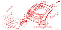 PANNELLO PORTELLONE(2D)  per Honda CIVIC DIESEL 2.2 EXECUTIVE 5 Porte 6 velocità manuale 2012