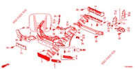 PARAURTI ANTERIORE  per Honda CIVIC DIESEL 2.2 EXECUTIVE 5 Porte 6 velocità manuale 2012