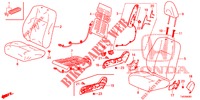 SEDILE ANTERIORE/CINTURE DI SICUREZZA (D.) (LH) per Honda CIVIC DIESEL 2.2 EXECUTIVE 5 Porte 6 velocità manuale 2012