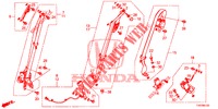 SEDILE ANTERIORE/CINTURE DI SICUREZZA  per Honda CIVIC DIESEL 2.2 EXECUTIVE 5 Porte 6 velocità manuale 2012