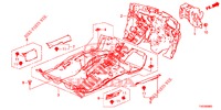 STOINO PAVIMENTO/ISOLATORE  per Honda CIVIC DIESEL 2.2 EXECUTIVE 5 Porte 6 velocità manuale 2012