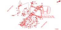 TUBO RADIATORE/SERBATOIO DI RISERVA (DIESEL) (2.2L) per Honda CIVIC DIESEL 2.2 EXECUTIVE 5 Porte 6 velocità manuale 2012