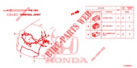 CONNETTORE ELETTRICO (ARRIERE) per Honda CIVIC 1.4 COMFORT 5 Porte 6 velocità manuale 2013