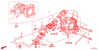 CORPO VALVOLA IMMISSIONE (1.4L) per Honda CIVIC 1.4 COMFORT 5 Porte 6 velocità manuale 2013