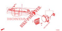 FENDINEBBIA / FARI DIURNI per Honda CIVIC 1.4 COMFORT 5 Porte 6 velocità manuale 2013