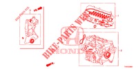 KIT GUARNIZIONE/ ASS. TRASMISSIONE (1.4L) per Honda CIVIC 1.4 COMFORT 5 Porte 6 velocità manuale 2013
