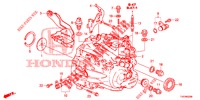 SCATOLA INGRANAGGIO P.S.  per Honda CIVIC 1.4 COMFORT 5 Porte 6 velocità manuale 2013