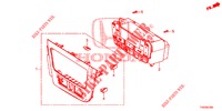 CONTROLLO RISCALDATORE (LH) per Honda CIVIC 1.4 S 5 Porte 6 velocità manuale 2013