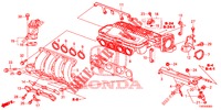 MOLTEPLICE ASPIRAZIONE (1.4L) per Honda CIVIC 1.4 S 5 Porte 6 velocità manuale 2013