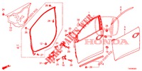 PANNELLI PORTIERE ANT.(2D)  per Honda CIVIC 1.4 S 5 Porte 6 velocità manuale 2013