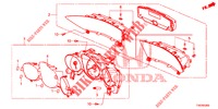 TACHIMETRO  per Honda CIVIC 1.4 S 5 Porte 6 velocità manuale 2013