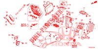 UNITA DI CONTROLLO (CABINE) (1) (LH) per Honda CIVIC 1.4 S 5 Porte 6 velocità manuale 2013