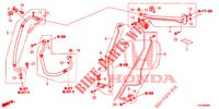 ARIA CONDIZIONATA (FLEXIBLES/TUYAUX) (LH) per Honda CIVIC 1.4 EXECUTIVE 5 Porte 6 velocità manuale 2013