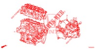 ARREDO DI MONT. MOTORE/ASS. TRASMISSIONE (1.4L) per Honda CIVIC 1.4 EXECUTIVE 5 Porte 6 velocità manuale 2013