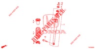 ASSORBITORE SCOSSE POST.  per Honda CIVIC 1.4 EXECUTIVE 5 Porte 6 velocità manuale 2013