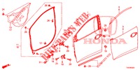 PANNELLI PORTIERE ANT.(2D)  per Honda CIVIC 1.4 EXECUTIVE 5 Porte 6 velocità manuale 2013