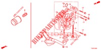 POMPA OLIO (1.4L) per Honda CIVIC 1.4 EXECUTIVE 5 Porte 6 velocità manuale 2013