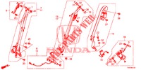 SEDILE ANTERIORE/CINTURE DI SICUREZZA  per Honda CIVIC 1.4 EXECUTIVE 5 Porte 6 velocità manuale 2013