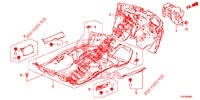 STOINO PAVIMENTO/ISOLATORE  per Honda CIVIC 1.4 EXECUTIVE 5 Porte 6 velocità manuale 2013