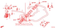 TUBO ACQUA/CONDOTTO RISCALDATORE (1.4L) (LH) per Honda CIVIC 1.4 EXECUTIVE 5 Porte 6 velocità manuale 2013