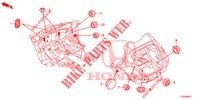 ANELLO DI TENUTA (ARRIERE) per Honda CIVIC DIESEL 1.6 EXECUTIVE 5 Porte 6 velocità manuale 2013