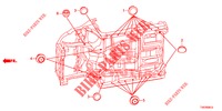 ANELLO DI TENUTA (INFERIEUR) per Honda CIVIC DIESEL 1.6 EXECUTIVE 5 Porte 6 velocità manuale 2013