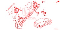ANTENNA/ALTOPARLANTE  per Honda CIVIC DIESEL 1.6 EXECUTIVE 5 Porte 6 velocità manuale 2013