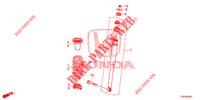 ASSORBITORE SCOSSE POST.  per Honda CIVIC DIESEL 1.6 EXECUTIVE 5 Porte 6 velocità manuale 2013