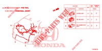 CONNETTORE ELETTRICO (ARRIERE) per Honda CIVIC DIESEL 1.6 EXECUTIVE 5 Porte 6 velocità manuale 2013