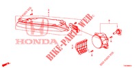FENDINEBBIA / FARI DIURNI per Honda CIVIC DIESEL 1.6 EXECUTIVE 5 Porte 6 velocità manuale 2013