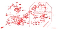 LEVA DI CAMBIO (DIESEL) (1.6L) per Honda CIVIC DIESEL 1.6 EXECUTIVE 5 Porte 6 velocità manuale 2013