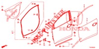 PANNELLI PORTIERE ANT.(2D)  per Honda CIVIC DIESEL 1.6 EXECUTIVE 5 Porte 6 velocità manuale 2013