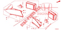 SCHERMO CENTRO  per Honda CIVIC DIESEL 1.6 EXECUTIVE 5 Porte 6 velocità manuale 2013