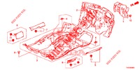 STOINO PAVIMENTO/ISOLATORE  per Honda CIVIC DIESEL 1.6 EXECUTIVE 5 Porte 6 velocità manuale 2013