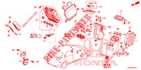 UNITA DI CONTROLLO (CABINE) (1) (LH) per Honda CIVIC DIESEL 1.6 EXECUTIVE 5 Porte 6 velocità manuale 2013