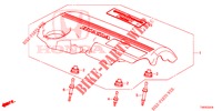 COPERTURA MOTORE (DIESEL) (1.6L) per Honda CIVIC DIESEL 1.6 LIFESTYLE 5 Porte 6 velocità manuale 2013