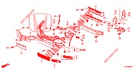 PARAURTI ANTERIORE  per Honda CIVIC 1.8 COMFORT 5 Porte 6 velocità manuale 2013