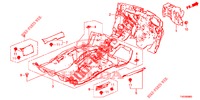 STOINO PAVIMENTO/ISOLATORE  per Honda CIVIC 1.8 COMFORT 5 Porte 6 velocità manuale 2013
