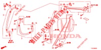 ARIA CONDIZIONATA (FLEXIBLES/TUYAUX) (LH) per Honda CIVIC 1.8 COMFORT 5 Porte 5 velocità automatico 2013