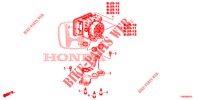 MODULATORE VSA(RH)('00 )  per Honda CIVIC 1.8 COMFORT 5 Porte 5 velocità automatico 2013