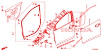 PANNELLI PORTIERE ANT.(2D)  per Honda CIVIC 1.8 COMFORT 5 Porte 5 velocità automatico 2013