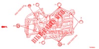 ANELLO DI TENUTA (INFERIEUR) per Honda CIVIC 1.8 EXECUTIVE 5 Porte 6 velocità manuale 2013