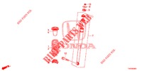 ASSORBITORE SCOSSE POST.  per Honda CIVIC 1.8 EXECUTIVE 5 Porte 6 velocità manuale 2013