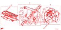 KIT GUARNIZIONE/ ASS. TRASMISSIONE (1.8L) per Honda CIVIC 1.8 EXECUTIVE 5 Porte 6 velocità manuale 2013
