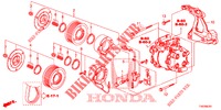 ARIA CONDIZIONATA (COMPRESSEUR) (1.8L) per Honda CIVIC 1.8 EXECUTIVE 5 Porte 5 velocità automatico 2013