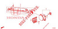 FENDINEBBIA / FARI DIURNI per Honda CIVIC 1.8 EXECUTIVE 5 Porte 5 velocità automatico 2013